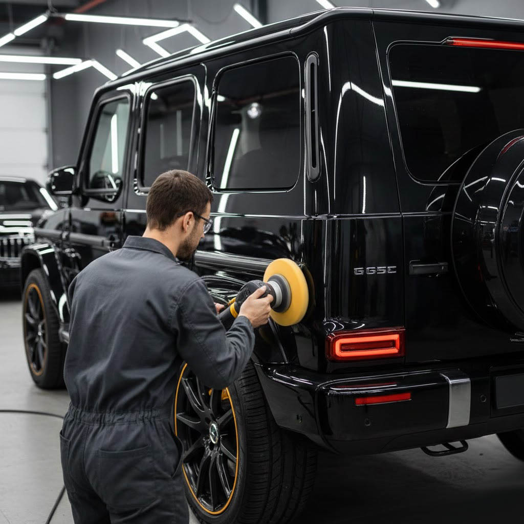 كم مرة تحتاج السيارة إلى تلميع؟